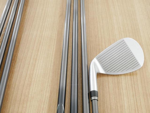 Iron set : Tourstage : ชุดเหล็ก Tourstage PHYZ Forged (ซีรี่ย์ท๊อป นุ่มไกล) มีเหล็ก 5-Pw,Aw (7 ชิ้น) ก้านกราไฟต์ Flex R