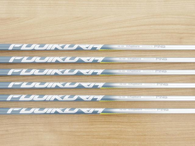 Iron set : Ping : ชุดเหล็ก Ping G430 (ออกปี 2023 Japan Spec. ใบใหญ่ ง่าย ไกล) มีเหล็ก 6-W,45 (6 ชิ้น) ก้านกราไฟต์ Fujikura HL45 Flex R