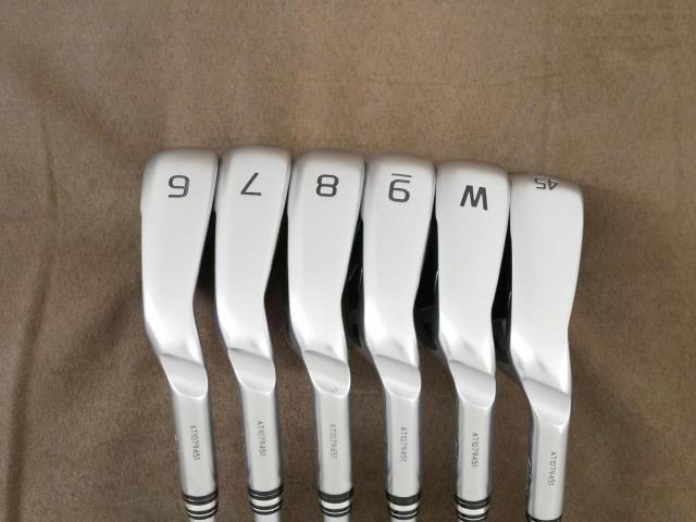 Iron set : Ping : ชุดเหล็ก Ping G430 (ออกปี 2023 Japan Spec. ใบใหญ่ ง่าย ไกล) มีเหล็ก 6-W,45 (6 ชิ้น) ก้านกราไฟต์ Fujikura HL45 Flex R