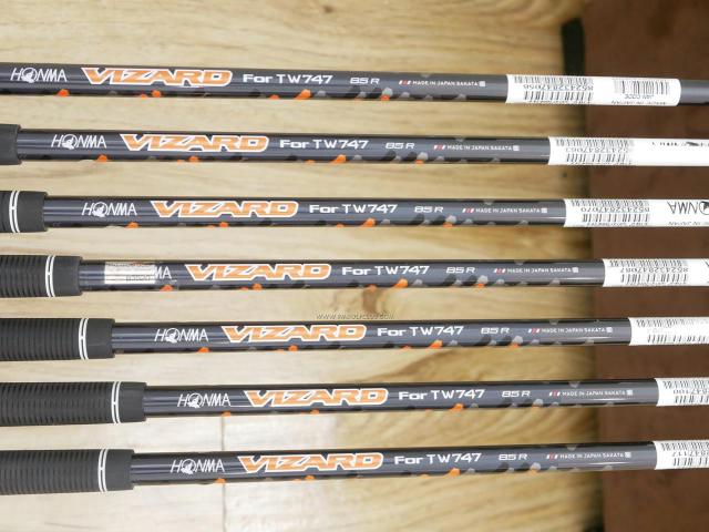 Iron set : Honma : ชุดเหล็ก Honma Tour World TW-X Forged (ปี 2020) มีเหล็ก 5-11 (7 ชิ้น) ก้านกราไฟต์ Honma Vizard 85 Flex R