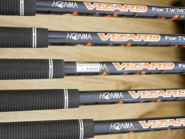 Iron set : Honma : ชุดเหล็ก Honma Tour World TW-X Forged (ปี 2020) มีเหล็ก 5-11 (7 ชิ้น) ก้านกราไฟต์ Honma Vizard 85 Flex R