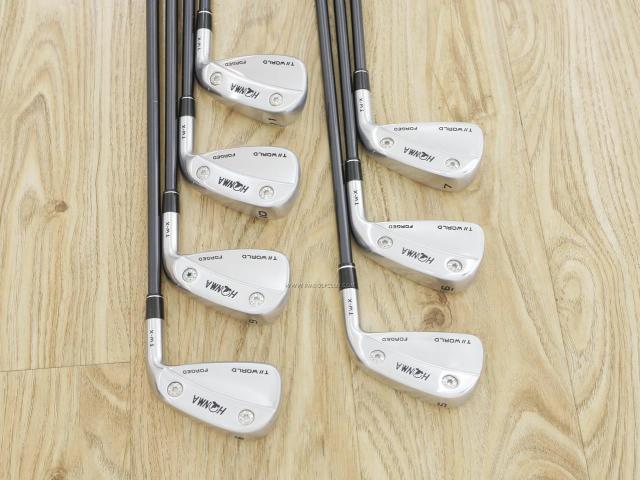 Iron set : Honma : ชุดเหล็ก Honma Tour World TW-X Forged (ปี 2020) มีเหล็ก 5-11 (7 ชิ้น) ก้านกราไฟต์ Honma Vizard 85 Flex R