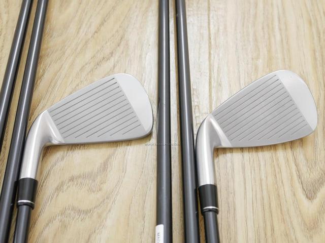 Iron set : Honma : ชุดเหล็ก Honma Tour World TW-X Forged (ปี 2020) มีเหล็ก 5-11 (7 ชิ้น) ก้านกราไฟต์ Honma Vizard 85 Flex R