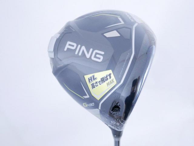 Driver : PING : **หัวของใหม่ ก้านมือสอง** ไดรเวอร์ Ping G430 Max (รุ่นปี 2023 Japan Spec) Loft 10.5 ก้าน Mitsubishi TENSEI AV 65 Flex S