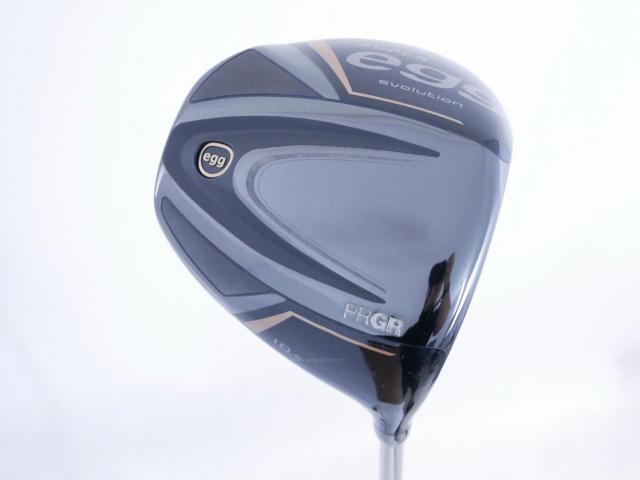 Driver : PRGR : ไดรเวอร์ PRGR Super EGG Evolution 500cc. (รุ่นล่าสุด ออกปี 2024 หน้าเด้งเกินกฏ ตีไกลมาก) Loft 10.5 Flex R2 (M-35)