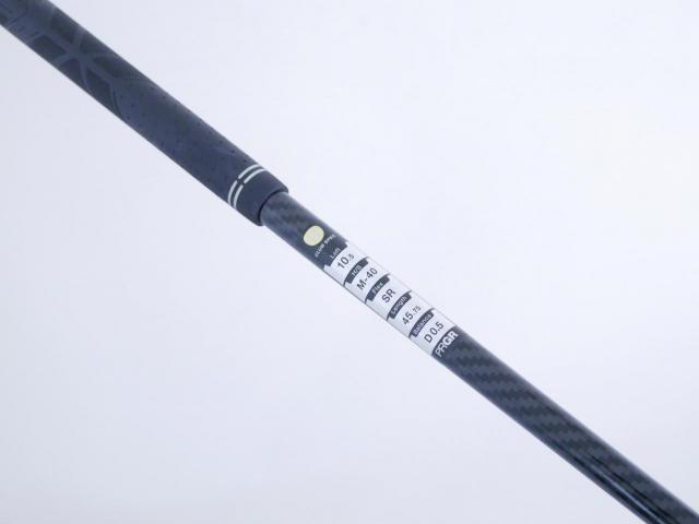 Driver : PRGR : ไดรเวอร์ PRGR Super EGG 485cc. (ปี 2023 หน้าเด้งเกินกฏ ตีไกลมาก) Loft 10.5 Flex SR (M-40)