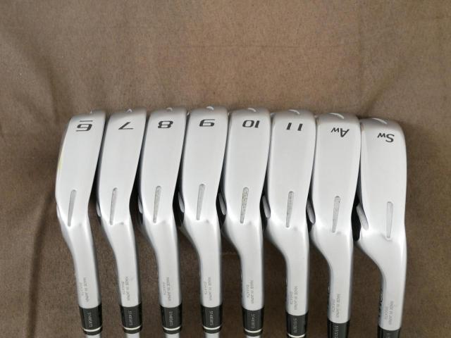 Iron set : Honma : ชุดเหล็ก Honma Bezeal 535 (ปี 2019 รุ่นนี้ใบใหญ่ที่สุดของ Honma) มีเหล็ก 6-11,Aw,Sw (8 ชิ้น) ก้านกราไฟต์ Honma Vizard 48 Flex SR