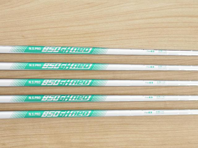 Iron set : Yamaha : ชุดเหล็ก Yamaha Inpres DriveStar (ออกปี 2023 ตีไกลที่สุด ไกลกว่าเหล็กทั่วไป 2 เบอร์ หน้าเด้งมากๆ) มีเหล็ก 6-Pw (5 ชิ้น) ก้านเหล็ก NS Pro 850 Neo Flex S