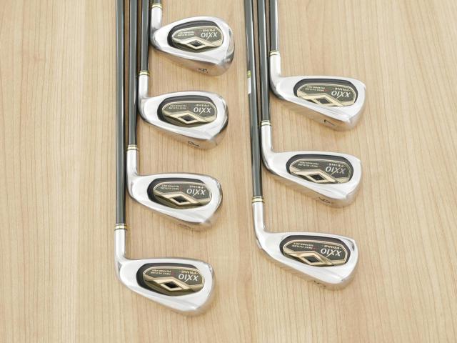 Iron set : XXIO : ชุดเหล็ก XXIO Prime 7 (รุ่นท๊อปสุด ตีง่าย ไกล) มีเหล็ก 5-Pw,Aw (7 ชิ้น) ก้านกราไฟต์ SP-700 Flex R