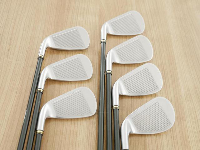 Iron set : XXIO : ชุดเหล็ก XXIO Prime 7 (รุ่นท๊อปสุด ตีง่าย ไกล) มีเหล็ก 5-Pw,Aw (7 ชิ้น) ก้านกราไฟต์ SP-700 Flex R