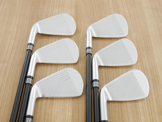 Iron set : Other Brand : ชุดเหล็ก Srixon ZX5 MK II Forged (ออกปี 2023) มีเหล็ก 5-Pw (6 ชิ้น) ก้านกราไฟต์ Fujikura AXIOM 105 Flex S