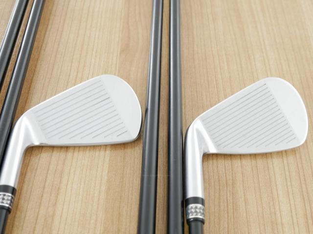 Iron set : Other Brand : ชุดเหล็ก Srixon ZX5 MK II Forged (ออกปี 2023) มีเหล็ก 5-Pw (6 ชิ้น) ก้านกราไฟต์ Fujikura AXIOM 105 Flex S