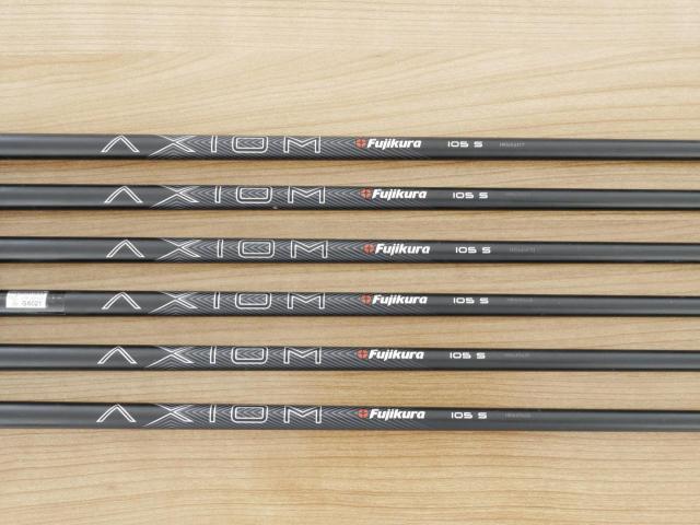 Iron set : Other Brand : ชุดเหล็ก Srixon ZX5 MK II Forged (ออกปี 2023) มีเหล็ก 5-Pw (6 ชิ้น) ก้านกราไฟต์ Fujikura AXIOM 105 Flex S