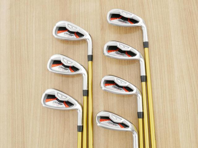 Iron set : Katana : ชุดเหล็ก Katana Sword ATC-589a (หน้าเด้ง) มีเหล็ก 6-Pw,Aw,Sw (7 ชิ้น) ก้านกราไฟต์ Fujikura Speeder 589 Flex R