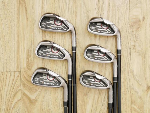 Iron set : Taylormade : ชุดเหล็ก Taylormade Burner 2.0 มีเหล็ก 5-Pw (6 ชิ้น) ก้านกราไฟต์ Flex S