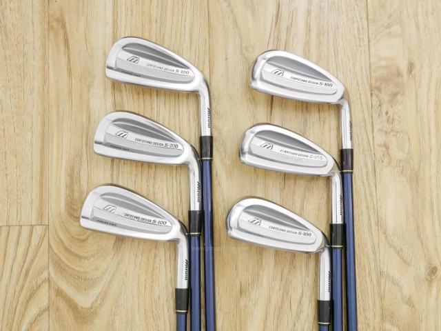 Iron set : Mizuno : ชุดเหล็ก Mizuno S-100 Forged มีเหล็ก 5-Pw (6 ชิ้น) ก้านกราไฟต์ Flex R