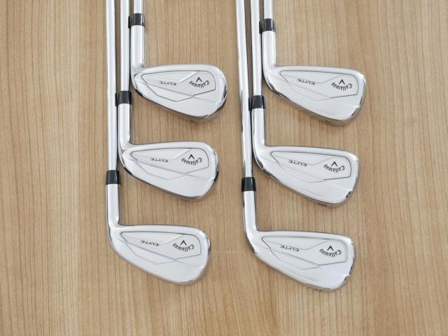 Iron set : Callaway : ชุดเหล็ก Callaway ELYTE (รุ่นล่าสุด ออกปี 2025 ตีง่ายมาก ไกล Japan Spec.) มีเหล็ก 5-Pw (6 ชิ้น) ก้านเหล็ก NS Pro 750 NEO Flex S