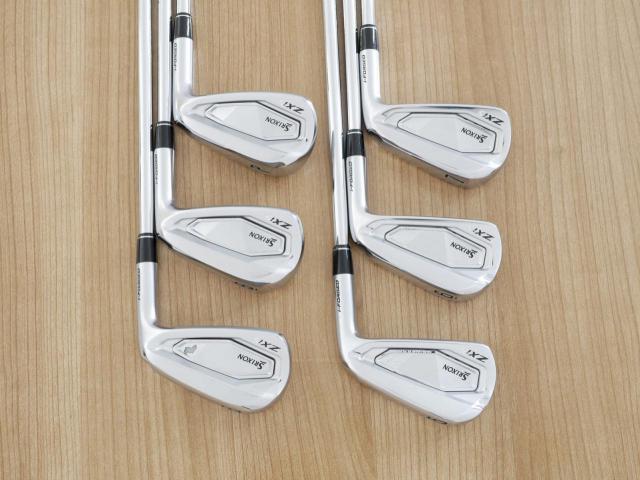 Iron set : Other Brand : ชุดเหล็ก Srixon ZXi5 i-Forged (รุ่นใหม่ล่าสุด ออกปี 2024) มีเหล็ก 5-Pw (6 ชิ้น) ก้านเหล็ก NS Pro 750 NEO Flex S