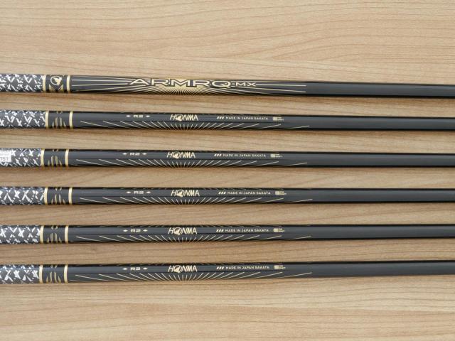 Iron set : Honma : ชุดเหล็ก Honma Beres Black Forged (ออกปี 2022 สวยมากๆ) มีเหล็ก 6-11 (6 ชิ้น เทียบเท่า 5-Pw) ก้าน ARMRQ MX Flex R2