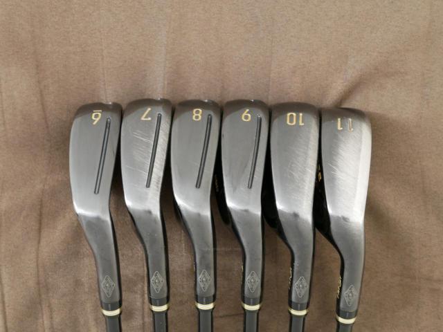 Iron set : Honma : ชุดเหล็ก Honma Beres Black Forged (ออกปี 2022 สวยมากๆ) มีเหล็ก 6-11 (6 ชิ้น เทียบเท่า 5-Pw) ก้าน ARMRQ MX Flex R2