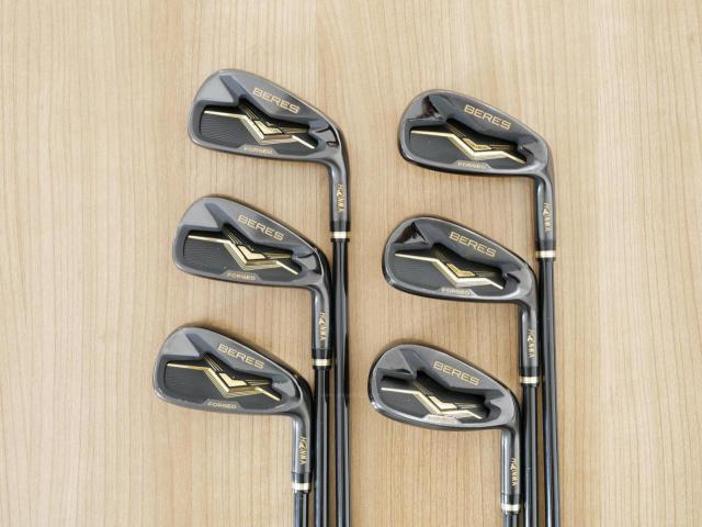 Iron set : Honma : ชุดเหล็ก Honma Beres Black Forged (ออกปี 2022 สวยมากๆ) มีเหล็ก 6-11 (6 ชิ้น เทียบเท่า 5-Pw) ก้าน ARMRQ MX Flex R2