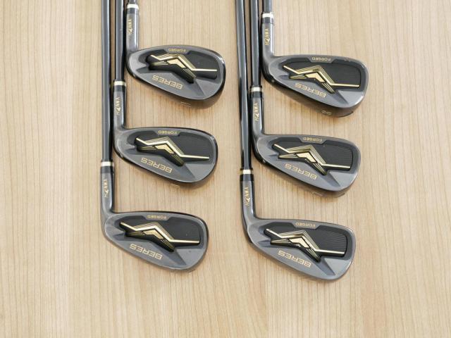 Iron set : Honma : ชุดเหล็ก Honma Beres Black Forged (ออกปี 2022 สวยมากๆ) มีเหล็ก 6-11 (6 ชิ้น เทียบเท่า 5-Pw) ก้าน ARMRQ MX Flex R2