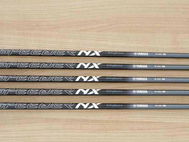 Iron set : Yamaha : ชุดเหล็ก Yamaha Inpres DriveStar Type D (รุ่นล่าสุด ออกปี 2024 ตีไกลที่สุด ไกลกว่าเหล็กทั่วไป 2 เบอร์ หน้าเด้งมากๆ) มีเหล็ก 6-Pw (5 ชิ้น) ก้านกราไฟต์ Fujikura Speeder NX M-425i Flex SR
