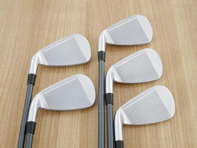 Iron set : Yamaha : ชุดเหล็ก Yamaha Inpres DriveStar Type D (รุ่นล่าสุด ออกปี 2024 ตีไกลที่สุด ไกลกว่าเหล็กทั่วไป 2 เบอร์ หน้าเด้งมากๆ) มีเหล็ก 6-Pw (5 ชิ้น) ก้านกราไฟต์ Fujikura Speeder NX M-425i Flex SR