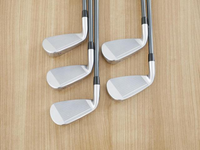 Iron set : Yamaha : ชุดเหล็ก Yamaha Inpres DriveStar Type D (รุ่นล่าสุด ออกปี 2024 ตีไกลที่สุด ไกลกว่าเหล็กทั่วไป 2 เบอร์ หน้าเด้งมากๆ) มีเหล็ก 6-Pw (5 ชิ้น) ก้านกราไฟต์ Fujikura Speeder NX M-425i Flex SR