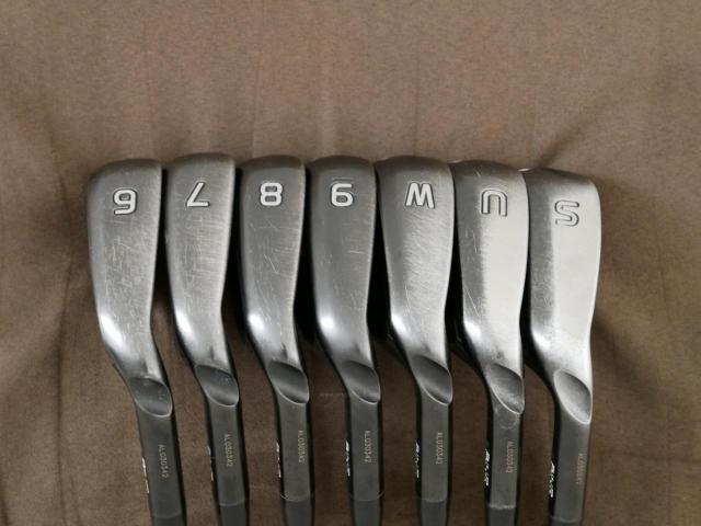 Iron set : Ping : ชุดเหล็ก Ping G710 (ปี 2021 Japan Spec. ใบใหญ่ ง่ายที่สุด ไกลที่สุดของ Ping) มีเหล็ก 6-Pw,Aw,Sw (7 ชิ้น)  ก้านเหล็ก NS Pro 950 NEO Flex R