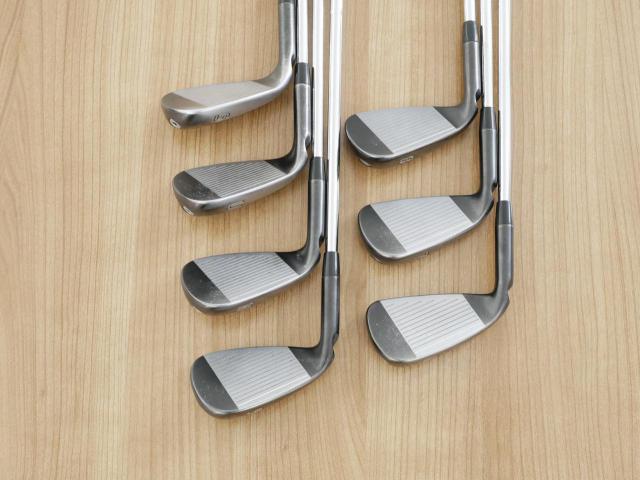 Iron set : Ping : ชุดเหล็ก Ping G710 (ปี 2021 Japan Spec. ใบใหญ่ ง่ายที่สุด ไกลที่สุดของ Ping) มีเหล็ก 6-Pw,Aw,Sw (7 ชิ้น)  ก้านเหล็ก NS Pro 950 NEO Flex R
