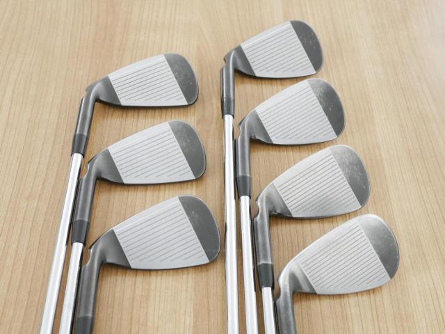 Iron set : Ping : ชุดเหล็ก Ping G710 (ปี 2021 Japan Spec. ใบใหญ่ ง่ายที่สุด ไกลที่สุดของ Ping) มีเหล็ก 6-Pw,Aw,Sw (7 ชิ้น)  ก้านเหล็ก NS Pro 950 NEO Flex R