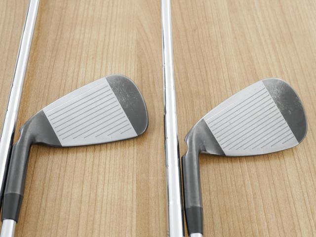 Iron set : Ping : ชุดเหล็ก Ping G710 (ปี 2021 Japan Spec. ใบใหญ่ ง่ายที่สุด ไกลที่สุดของ Ping) มีเหล็ก 6-Pw,Aw,Sw (7 ชิ้น)  ก้านเหล็ก NS Pro 950 NEO Flex R