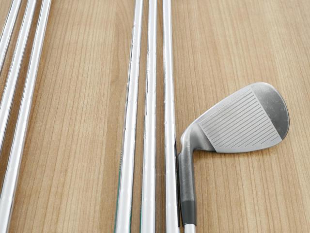 Iron set : Ping : ชุดเหล็ก Ping G710 (ปี 2021 Japan Spec. ใบใหญ่ ง่ายที่สุด ไกลที่สุดของ Ping) มีเหล็ก 6-Pw,Aw,Sw (7 ชิ้น)  ก้านเหล็ก NS Pro 950 NEO Flex R