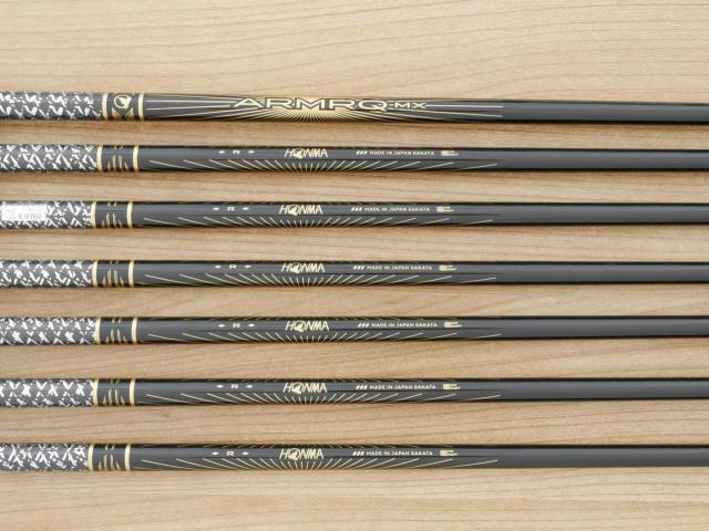 Iron set : Honma : ชุดเหล็ก Honma Beres Black Forged (ออกปี 2022 สวยมากๆ) มีเหล็ก 6-11,Sw (7 ชิ้น เทียบเท่า 5-Pw,Sw) ก้าน ARMRQ MX Flex R
