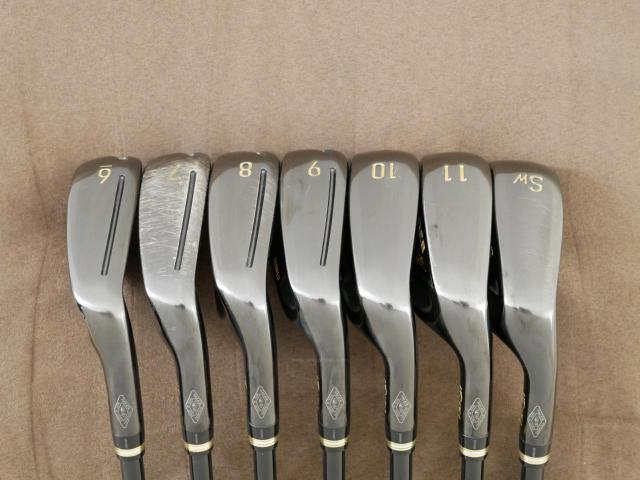 Iron set : Honma : ชุดเหล็ก Honma Beres Black Forged (ออกปี 2022 สวยมากๆ) มีเหล็ก 6-11,Sw (7 ชิ้น เทียบเท่า 5-Pw,Sw) ก้าน ARMRQ MX Flex R