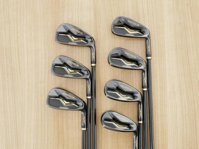 Iron set : Honma : ชุดเหล็ก Honma Beres Black Forged (ออกปี 2022 สวยมากๆ) มีเหล็ก 6-11,Sw (7 ชิ้น เทียบเท่า 5-Pw,Sw) ก้าน ARMRQ MX Flex R