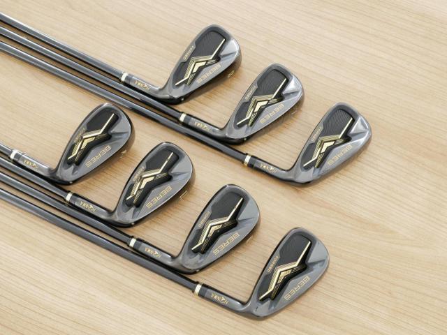 Iron set : Honma : ชุดเหล็ก Honma Beres Black Forged (ออกปี 2022 สวยมากๆ) มีเหล็ก 6-11,Sw (7 ชิ้น เทียบเท่า 5-Pw,Sw) ก้าน ARMRQ MX Flex R