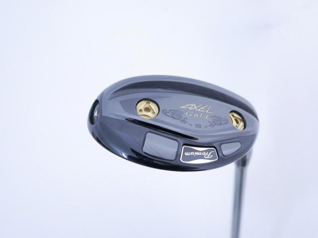 Fairway Wood : Tsuruya : ไม้กระเทย Tsuruya AXEL Gold Premium III (รุ่นปี 2019 ตัวท๊อป) Loft 23 Flex R