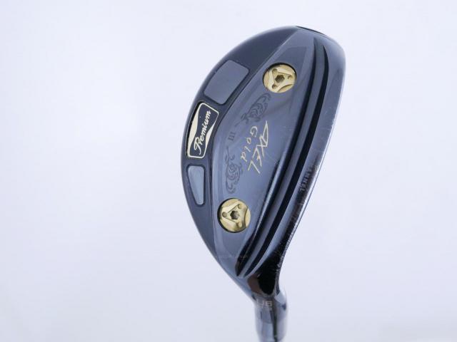 Fairway Wood : Tsuruya : ไม้กระเทย Tsuruya AXEL Gold Premium III (รุ่นปี 2019 ตัวท๊อป) Loft 23 Flex R