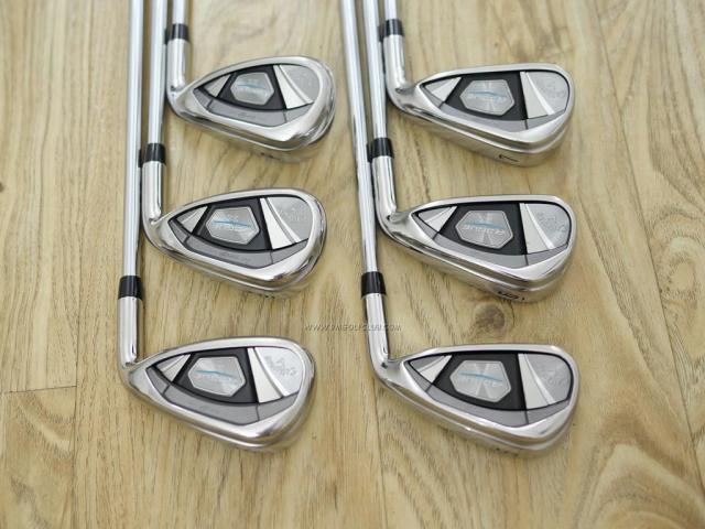Iron set : Callaway : ชุดเหล็ก Callaway Rogue CF18 (ออกปี 2018 ตีง่าย ไกล) มีเหล็ก 5-Pw (6 ชิ้น) ก้านเหล็ก KBS Max 90 Flex R