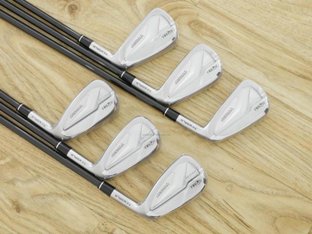 Iron set : Honma : **ของใหม่ ยังไม่แกะพลาสติก** ชุดเหล็ก Honma Tour World TW757P (รุ่นล่าสุด ออกปี 2022) มีเหล็ก 5-Pw (6 ชิ้น) ก้านกราไฟต์ Honma Vizard 50 Flex R