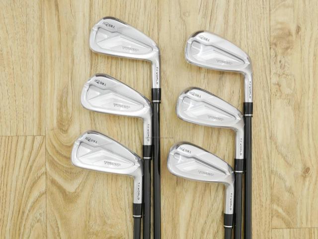 Iron set : Honma : **ของใหม่ ยังไม่แกะพลาสติก** ชุดเหล็ก Honma Tour World TW757P (รุ่นล่าสุด ออกปี 2022) มีเหล็ก 5-Pw (6 ชิ้น) ก้านกราไฟต์ Honma Vizard 50 Flex R