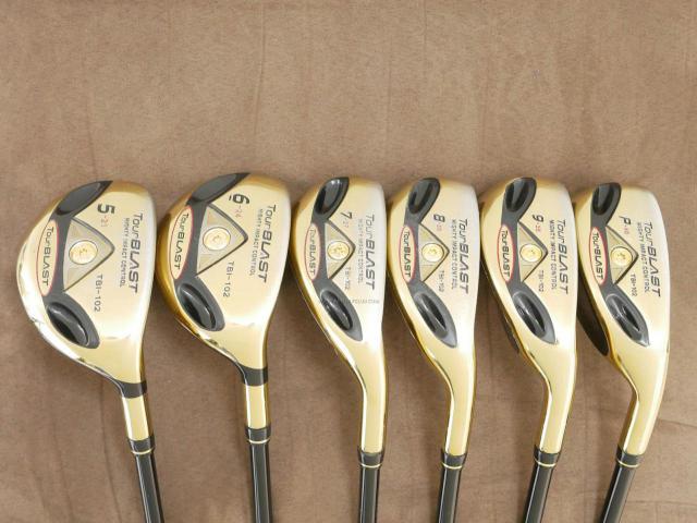 Iron set : Other Brand : ชุดเหล็กกระเทย Tour Blast TBI-102 (ตีง่ายมากๆ ไกลมาก) มีเหล็ก 5-Pw (6 ชิ้น) ก้านกราไฟต์ Flex R