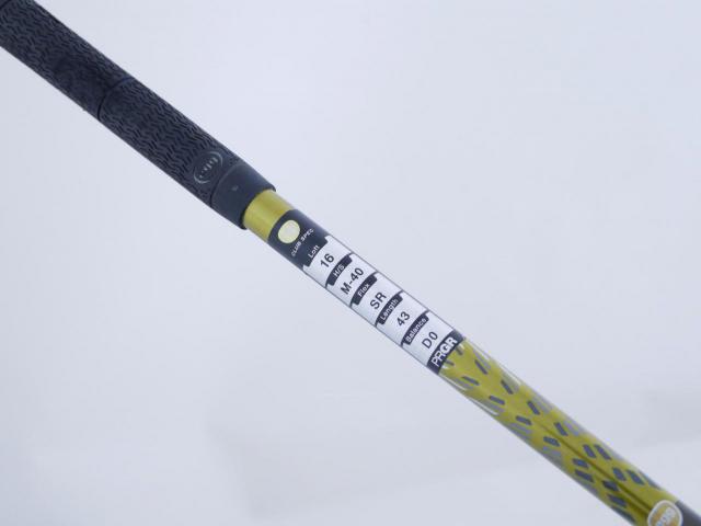 Fairway Wood : PRGR : หัวไม้ 3 PRGR Super Egg (หน้าเด้งเกินกฏ COR 0.84 ออกปี 2018 หายากมาก) Loft 16 Flex SR (M-40)