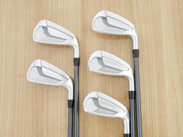 Iron set : Yamaha : **ของใหม่ ยังไม่แกะพลาสติก** ชุดเหล็ก Yamaha Inpres DriveStar Type S (รุ่นล่าสุด ปี 2025 ตีไกลที่สุด ไกลกว่าเหล็กทั่วไป 2 เบอร์ หน้าเด้งมากๆ) มีเหล็ก 6-Pw (5 ชิ้น) ก้านกราไฟต์ Fujikura Speeder NX M-425i Flex R