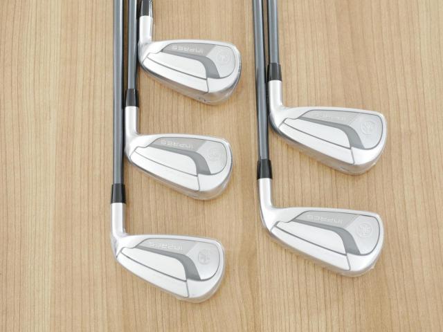 Iron set : Yamaha : **ของใหม่ ยังไม่แกะพลาสติก** ชุดเหล็ก Yamaha Inpres DriveStar Type S (รุ่นล่าสุด ปี 2025 ตีไกลที่สุด ไกลกว่าเหล็กทั่วไป 2 เบอร์ หน้าเด้งมากๆ) มีเหล็ก 6-Pw (5 ชิ้น) ก้านกราไฟต์ Fujikura Speeder NX M-425i Flex R