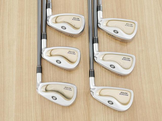 Iron set : Honma : Honma Beres MG703 (หน้าเด้ง) มีเหล็ก 5-10 (6 ชิ้น เทียบเท่า 5-Pw) ก้านกราไฟต์ Fujikura Motore Speeder 60i Flex S