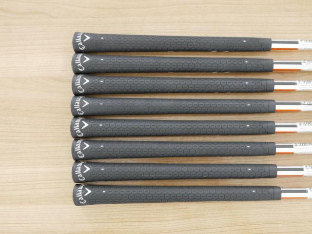 Iron set : Callaway : ชุดเหล็ก Callaway X-24 Hot มีเหล็ก 4-Pw,Sw (8 ชิ้น) ก้านกราไฟต์ Flex R