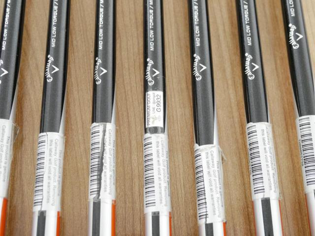 Iron set : Callaway : ชุดเหล็ก Callaway X-24 Hot มีเหล็ก 4-Pw,Sw (8 ชิ้น) ก้านกราไฟต์ Flex R